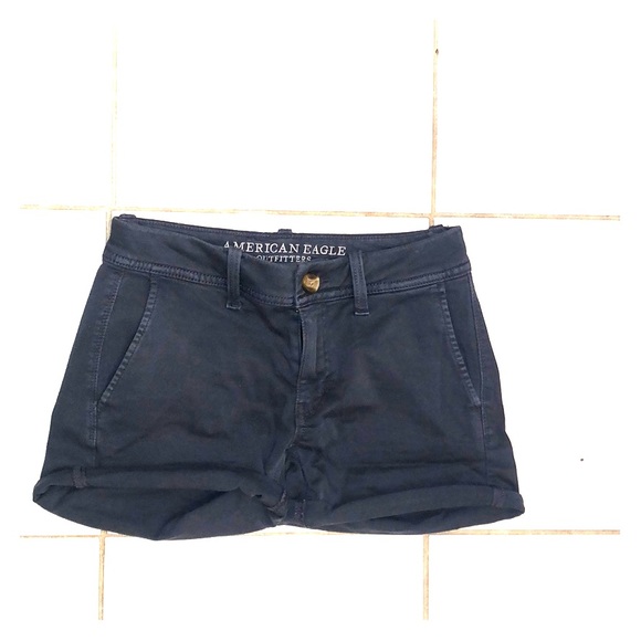 Khaki jean short - Picture 1 of 2